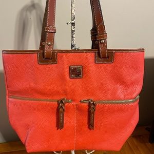 Dooney & Burke Beautiful Coral tote